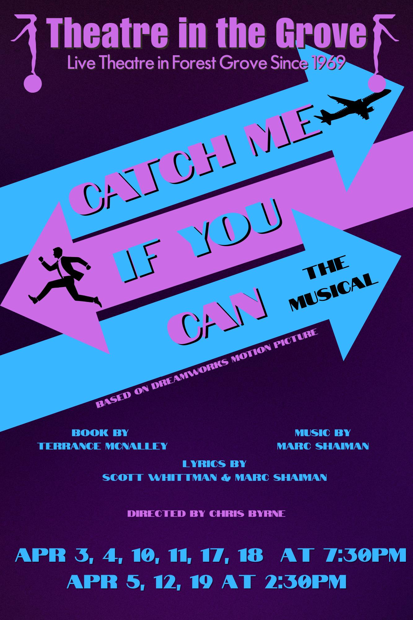 catch-me-if-you-can-poster Catch Me If You Can TITG Show Poster